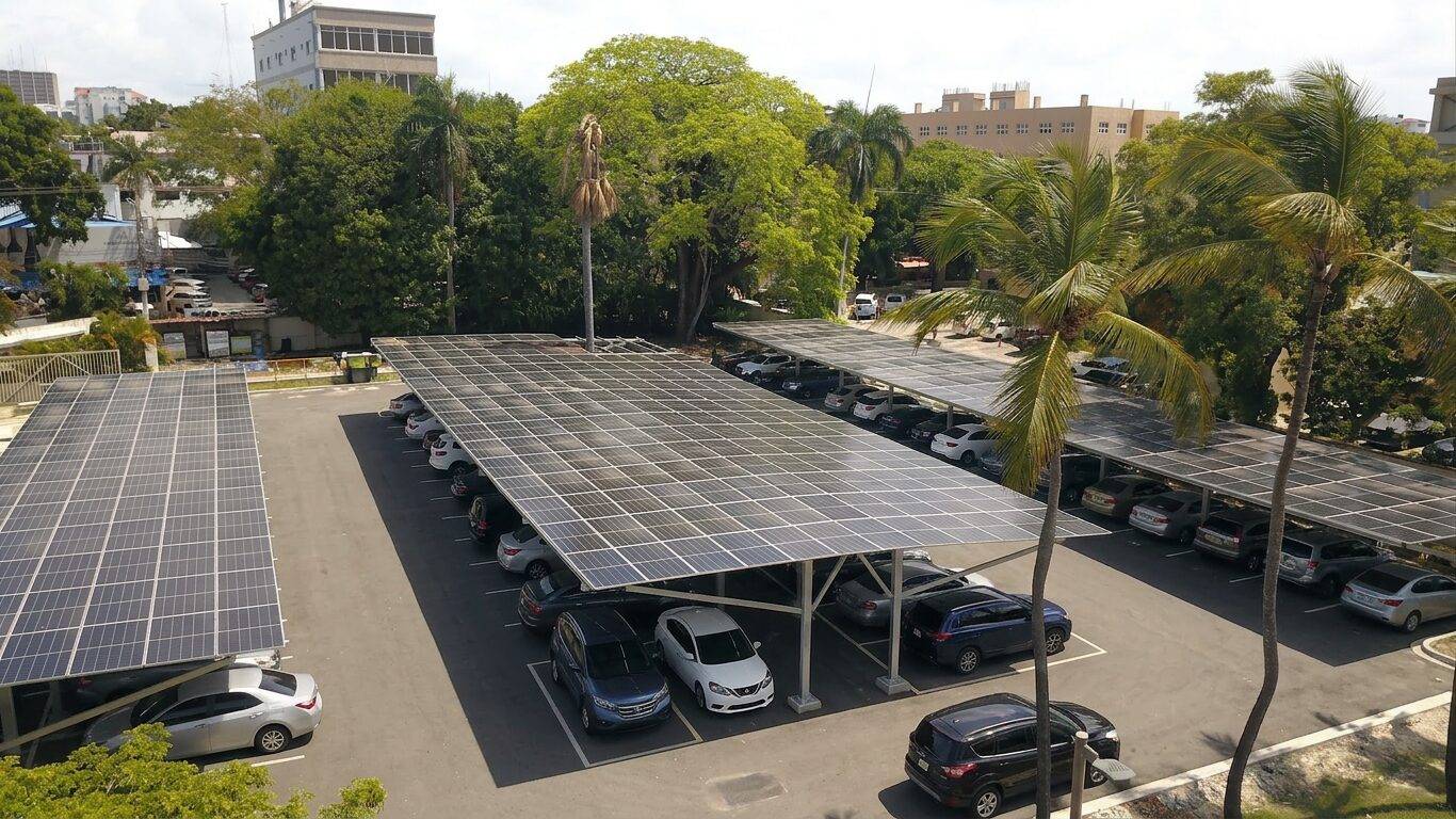 Instalación de sistemas fotovoltaicos sobre suelo, Scape Park
