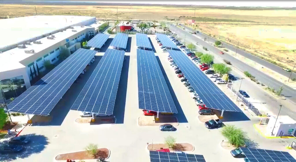 Instalación de sistemas fotovoltaicos, Parqueo, Carpot Flex