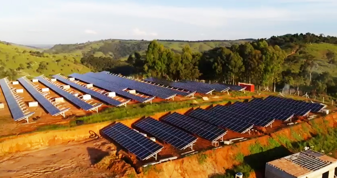 Instalación de sistemas fotovoltaicos, Uberaba Brasil